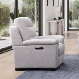 Nelson Power Recliner Leather Chair With Lumbar Support - BX/TO Leather - thumbnail 1