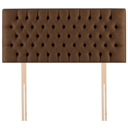 Hypnos Eleanor Headboard - 75cm Small Single - Euro Slim Fit Floor Standing - Premium Fabric
