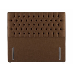 Hypnos Eleanor Headboard - 75cm Small Single - Euro Slim Fit Floor Standing - Premium Fabric - thumbnail 2