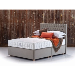 Hypnos Eleanor Headboard - 75cm Small Single - Euro Slim Fit Floor Standing - Premium Fabric - thumbnail 4