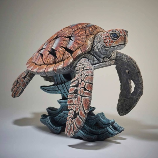 Edge Sea Turtle Sculpture - image 1