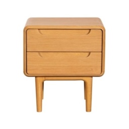 G Plan Winchester 2 Drawer Bedside Cabinet - thumbnail 2