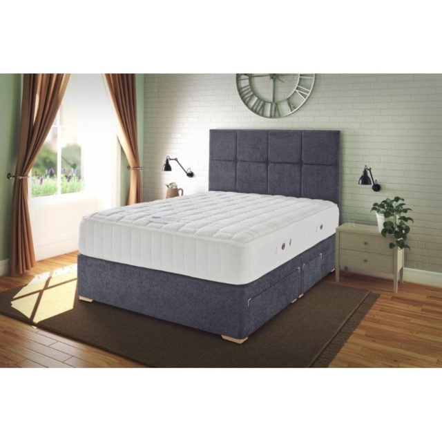 Kaymed Atlas Mattress and Divan Set - 180cm Super King - 4 Drawers - Dreamy Fabric - image 1