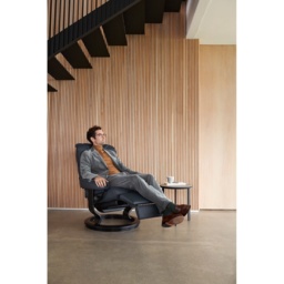 Stressless Mayfair Chair With Power Dual Motor LegBack - Large - Fabric - thumbnail 2