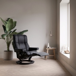 Stressless Mayfair Chair With Power Dual Motor LegBack - Large - Fabric - thumbnail 4