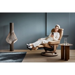 Stressless Mayfair Chair With Power Dual Motor LegBack - Large - Fabric - thumbnail 6