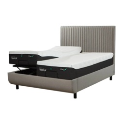 Tempur Arc Adjustable Disc Bed Base - King - 150cm x 200cm - Warm Stone - Vertical Headboard - thumbnail 5