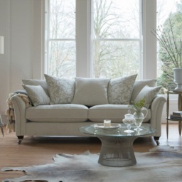 Parker Knoll Devonshire Formal Back Large 2 Seater Sofa - Fabric Grade D