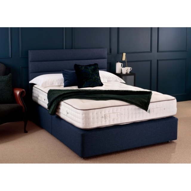 Enchanted House Beds Dartmoor Mattress and Firm Edge Sprung Divan Set - EU Small Single - 75cm x 200cm - Standard Height - No Storage - image 1