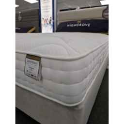 Highgrove Aldgate 2000 Mattress and Divan Set - 150cm King - No Storage - thumbnail 2
