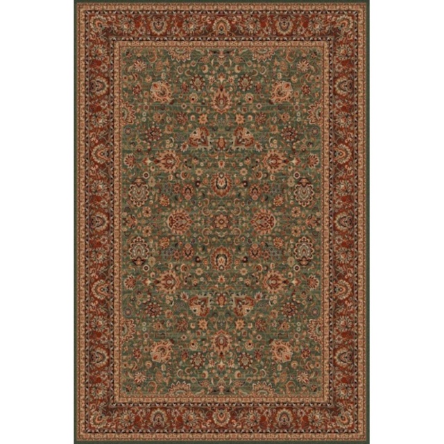 Mastercraft 4362/400 Kashqai Rug - Green - 135 x 200cm - image 1