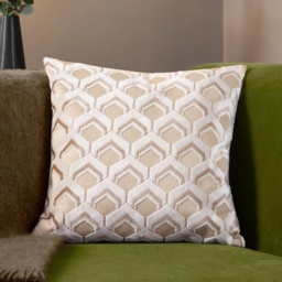 Riva Ledbury Cushion 45cm - Warm Taupe - thumbnail 1