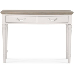 Montreal Dressing Table - Grey Washed Oak and Soft Grey - thumbnail 2