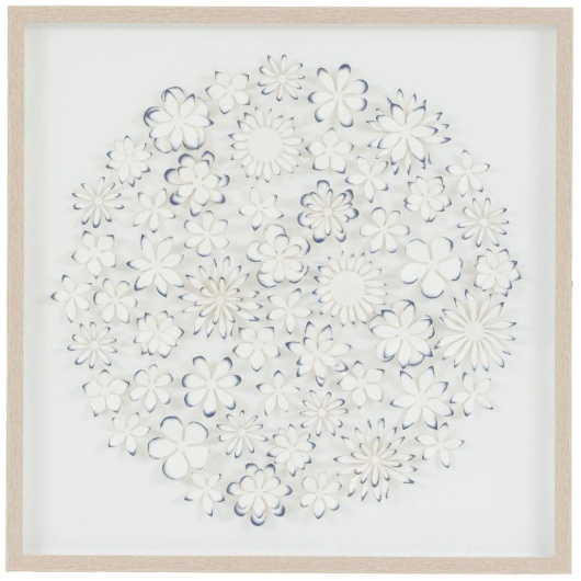 Art Marketing Unfurling Petals Framed Wall Art - image 1