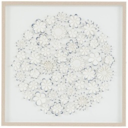 Art Marketing Unfurling Petals Framed Wall Art - thumbnail 1