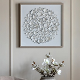 Art Marketing Unfurling Petals Framed Wall Art - thumbnail 6