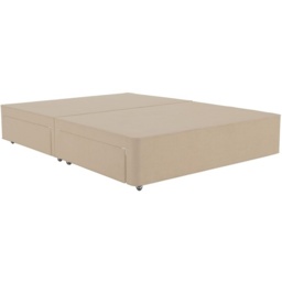Hypnos Deep Platform Top Divan Base - 75cm Small Single - No Storage - Premium Fabric - thumbnail 1