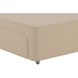 Hypnos Deep Platform Top Divan Base - 75cm Small Single - No Storage - Premium Fabric - thumbnail 2
