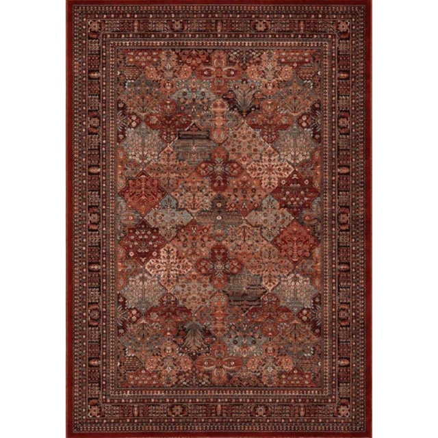 Mastercraft Kashqai 4309/300 Wool Royal Rug - Red - 135cm x 200cm - image 1