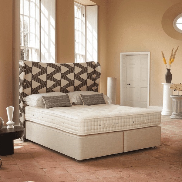 Hypnos Imperial Mattress and Divan Set - 180cm Super King - Platform Top - HideAway - Standard Fabric - image 1