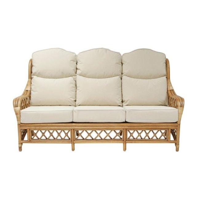 Daro Reno Natural Wash 3 Seater Lounging Sofa - Fabric Grade B - image 1