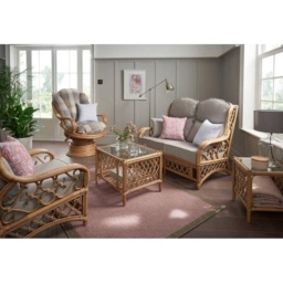 Daro Reno Natural Wash 3 Seater Lounging Sofa - Fabric Grade B - thumbnail 2