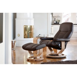 Stressless Consul Chair With Classic Base - Large - Noblesse Leather - Without Footstool - thumbnail 7