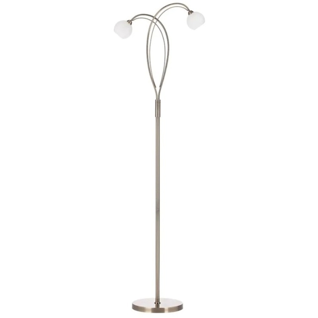 BHS Soni Floor Lamp - Antique Brass/Alabaster - image 1