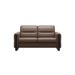 Stressless Fiona Leather 2 Seater Sofa - Noblesse Leather - 1 x Steel Arm RHF - thumbnail 3
