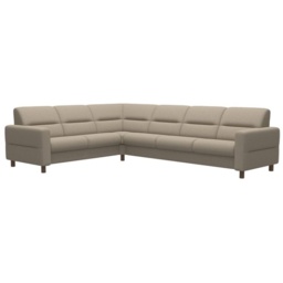 Stressless Fiona Leather 6 Seater Corner Sofa 2 Seats 3 Seats - Batick Leather - 2 x Steel Arms - thumbnail 4