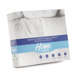 Home By Tempur Thermoregulating Pillow Protector/Pillowcase - White - thumbnail 3