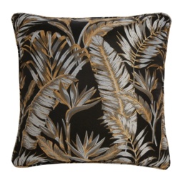LLB Paradise Palm Filled Cushion 43cm - Black - thumbnail 3