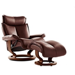 Stressless Magic Chair With Classic Base - Medium - Noblesse Leather - Without Footstool - thumbnail 3