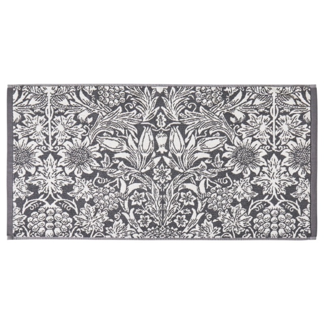 William Morris At Home Sunflower Bath Mat - Iron - image 1