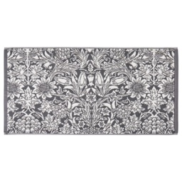 William Morris At Home Sunflower Bath Mat - Iron - thumbnail 1