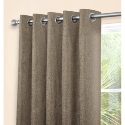 Sundour Amberley Thermal Eyelet Curtains - Natural - W 90 x D 90 - thumbnail 2