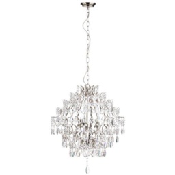 BHS Lisa 3 Light Pendant Ceiling Light - Nickel