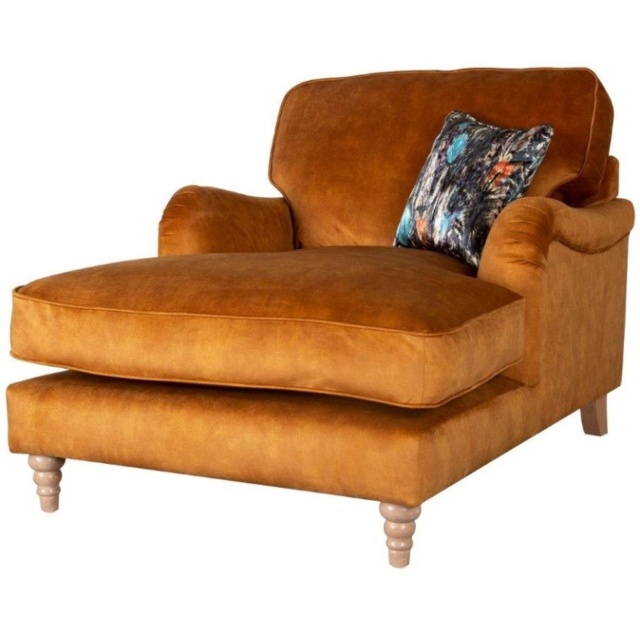Lorelai Lounger Chair - Fabric Grade A - image 1