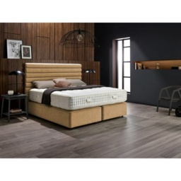 Harrison Spinks Caspian Mattress and Divan Set - 180cm Super King Zip and Link - Padded Top Shallow - No Storage - thumbnail 1