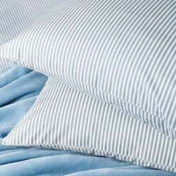 Helena Springfield Calico and Chalk Twill Stripe Duvet Set - Blue - Single - thumbnail 3