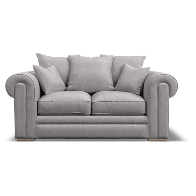 Olympus Small Pillow Back Fabric Sofa - Fabric Grade B - image 1