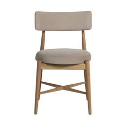 G Plan Flora Dining Chair Set of 2 - Grey - thumbnail 2