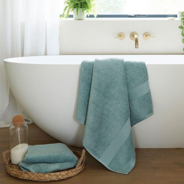 Christy Supreme Towel - Mineral Blue - Hand - image 1