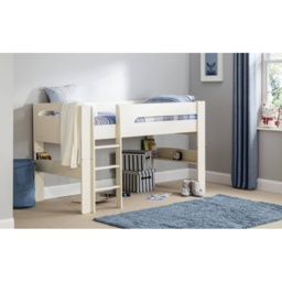 Julian Bowen Pluto Midsleeper Bed - Stone White - thumbnail 2