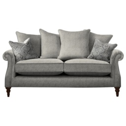 Parker Knoll Eastbury Large 2 Seater Pillow Back Fabric Sofa - Fabric Grade A - thumbnail 1