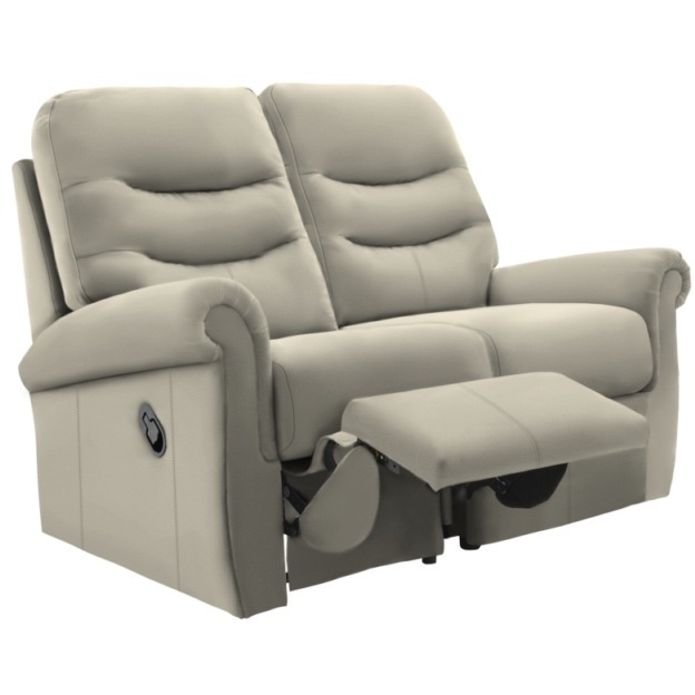 G Plan Holmes 2 Seater Recliner Sofa - Fabric Grade A - Manual Double - image 1