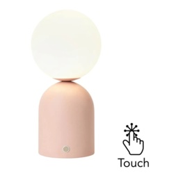 BHS USB-C Rechargeable Table Lamp - Pink