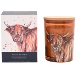 Meg Hawkins Candle Highland Cow - Apple Orchard - 250g - thumbnail 2