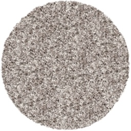 Mastercraft 039-001/9999 Twilight Shaggy Round Rug - Silver/Grey - 200cm Circle - thumbnail 1