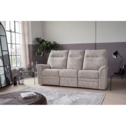 Parker Knoll Hudson 23 3 Seater Power Recliner Sofa - Double Power with Adjustable Lumbar, Headrest and USB Ports - Fabric Grade B - thumbnail 3